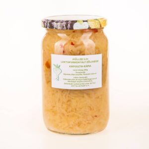 MÜLLER ILDI | FERMENTÁLT ZÖLDSÉG | KÁPOSZTA + KÁPIA PAPRIKA