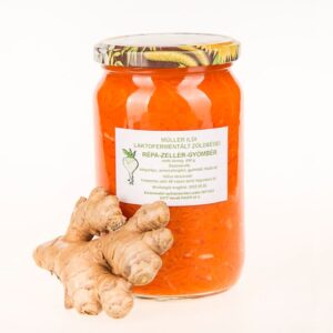 MÜLLER ILDI | FERMENTÁLT ZÖLDSÉG | RÉPA + ZELLER + GYÖMBÉR