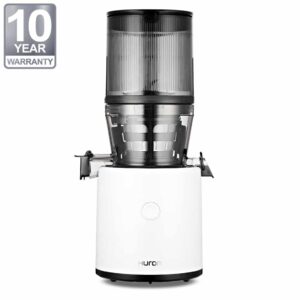 Hurom H320N Premium Slow Juicer (FEHÉR) + Juice Biblia